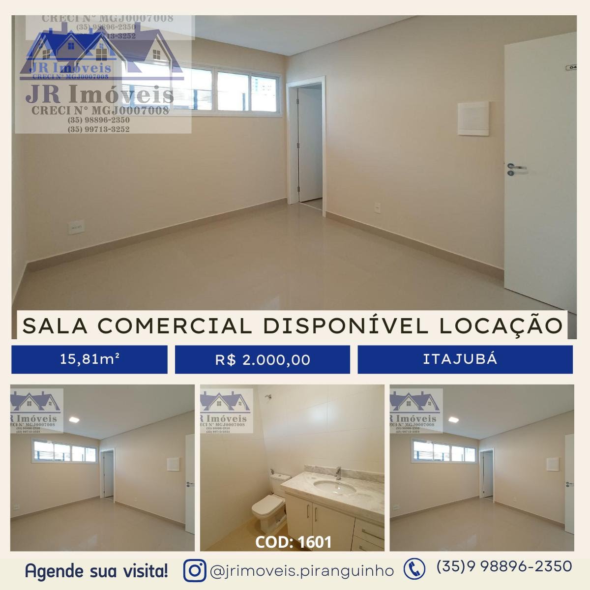 Comercial para alugar com 1 banheiro e 23m² no Bps, Itajubá — foto principal