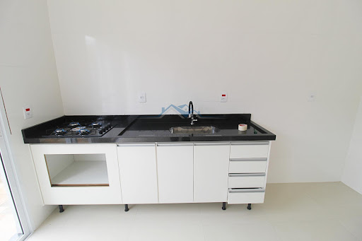 Sala de estar e cozinha