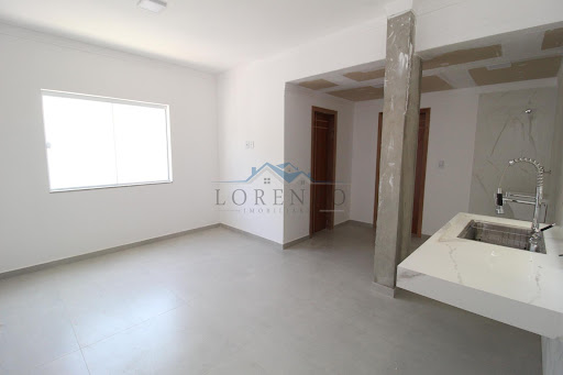 Sala de estar e cozinha
