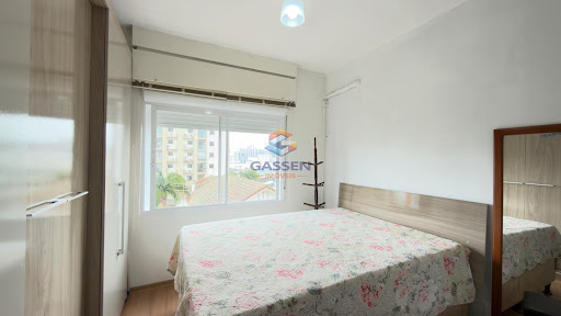 Segundo dormitório de apartamento 2 quartos no Centro de Santa Cruz do Sul