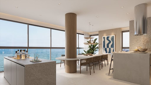Apartamento frente mar,26o andar, R$3.314.000 Barra Velha/SC
