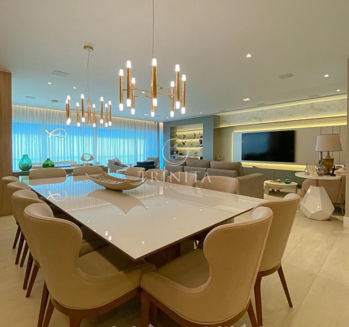 Sala Jantar - riserva golf - trinitaImobiliária
