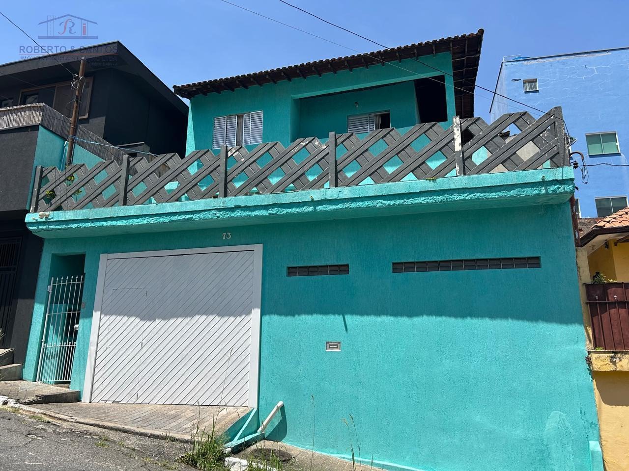 Vista da rua Oscar Carmilo