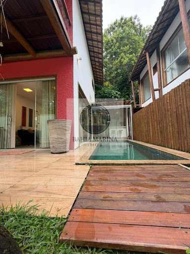 Vista da metade da casa