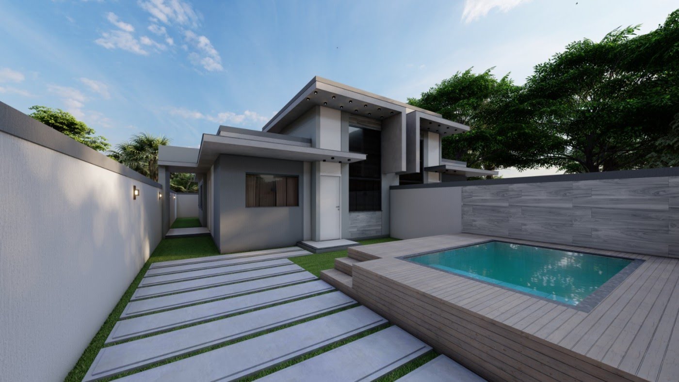 Casa à venda com 3 quartos, 2 banheiros, 3 vagas e 210m² no Extensão do Bosque, Rio das Ostras — foto principal