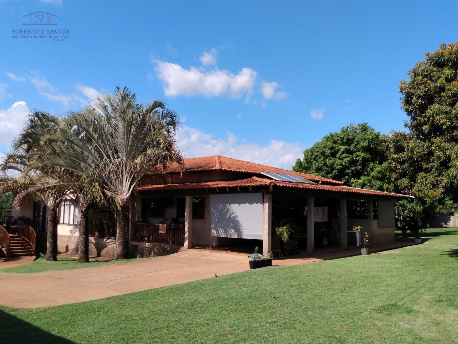Vista da casa