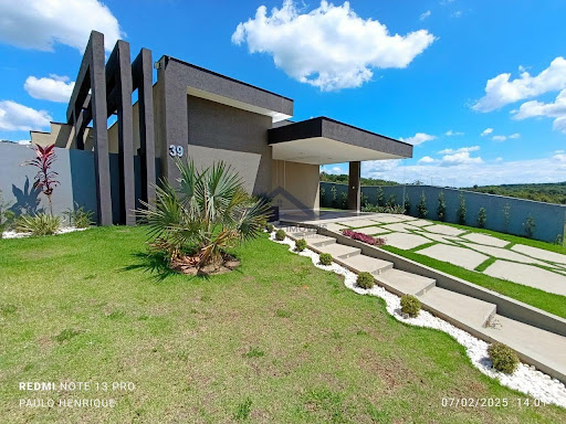 Casa Moderna de Alto Padrão em Condomínio Residencial Reserva dos Lagos  -  Inhaúma