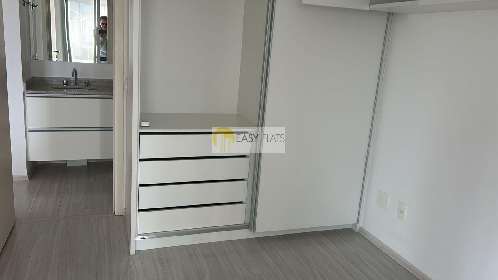 Apartamento para alugar com 1 quarto, 1 banheiro, 1 vaga e 44m² no Brooklin, São Paulo (SP) — foto 8 de 17