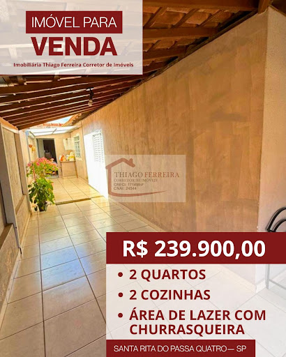 Casa em Vila Moda  -  Santa Rita do Passa Quatro