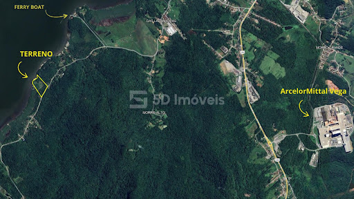 Terreno, 41.160m² - Laranjeiras  -  São Francisco do Sul, SC