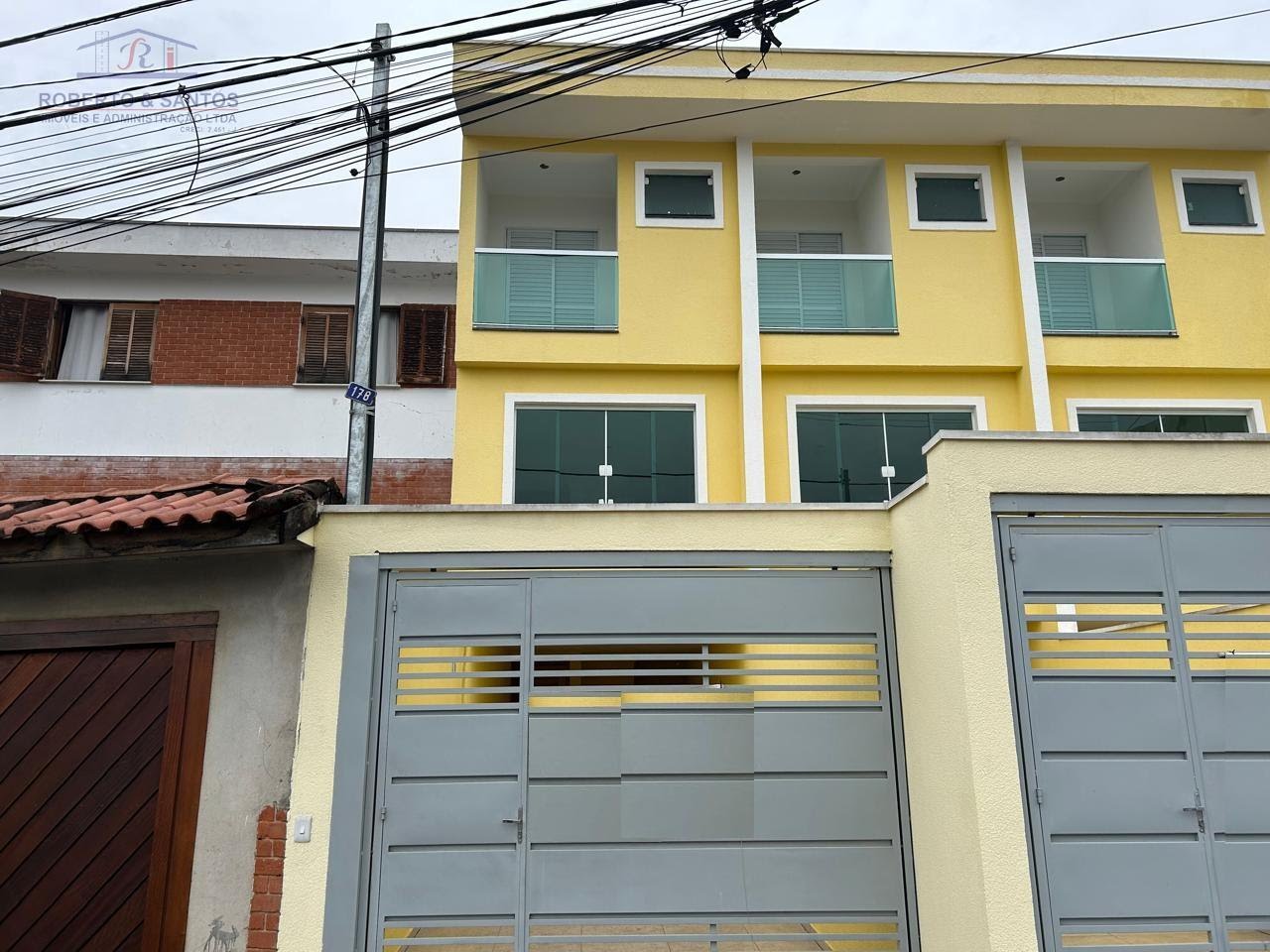 Vista do sobrado