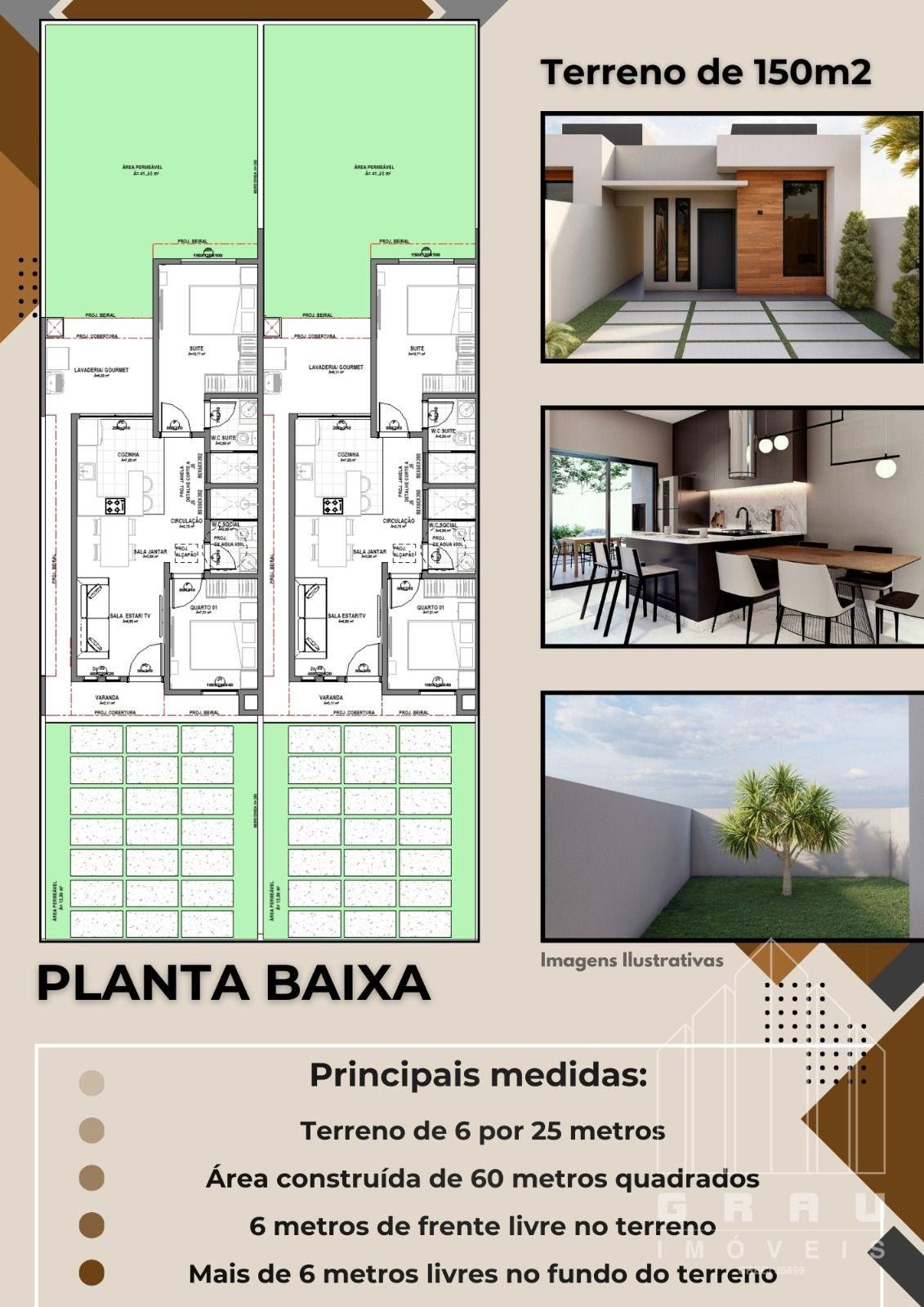 Casa no Parque Residencial Morumbi III  -  Foz do Iguaçu