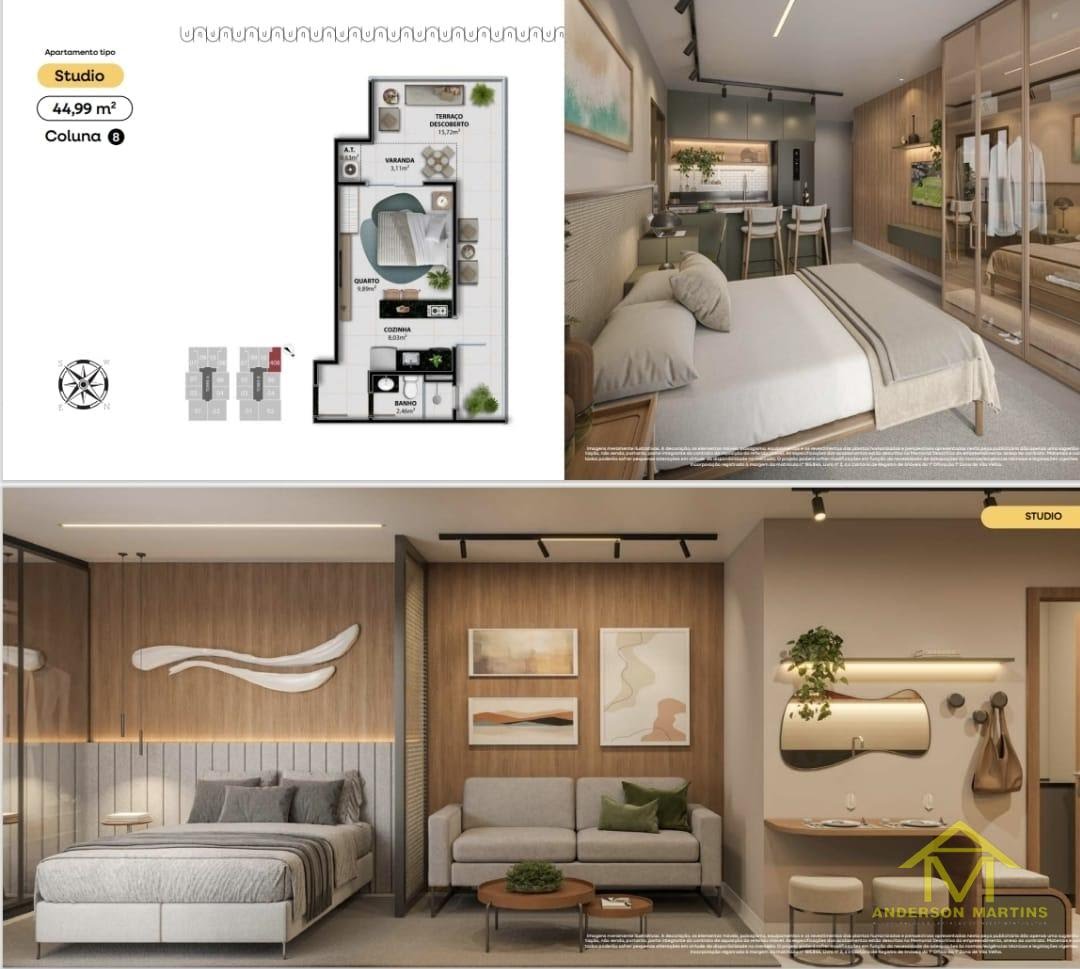 Apartamento à venda com 1 quarto, 1 banheiro, 1 vaga e 44m² no Coqueiral de Itaparica, Vila Velha (ES) — foto 8 de 15