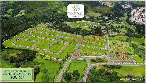 Terreno Real Park II em Condomínio Fechado Alto Padrão em Cocuera  -  Mogi das Cruzes