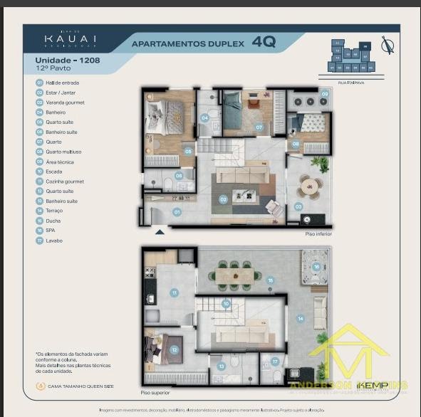 Apartamento à venda com 4 quartos, 3 banheiros, 3 vagas e 113m² no Praia de Itaparica, Vila Velha (ES) — foto 4 de 20