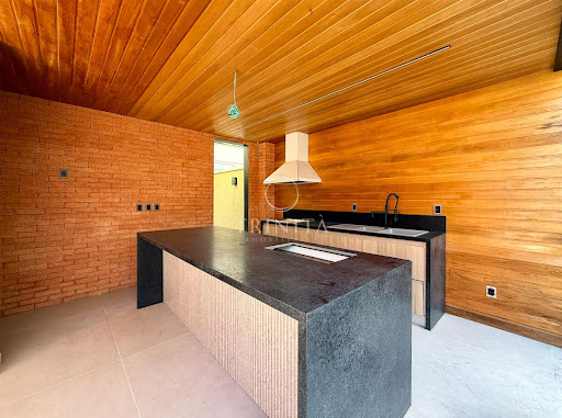 Área gourmet da casa à venda no condomínio Barra de Itaúna
