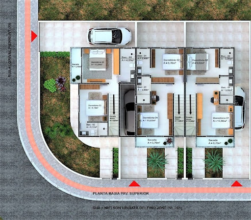 Sobrado com 2 dormitórios à venda, 85 m² por R$ 449.900,00 - Bela Vista - Palhoça/SC