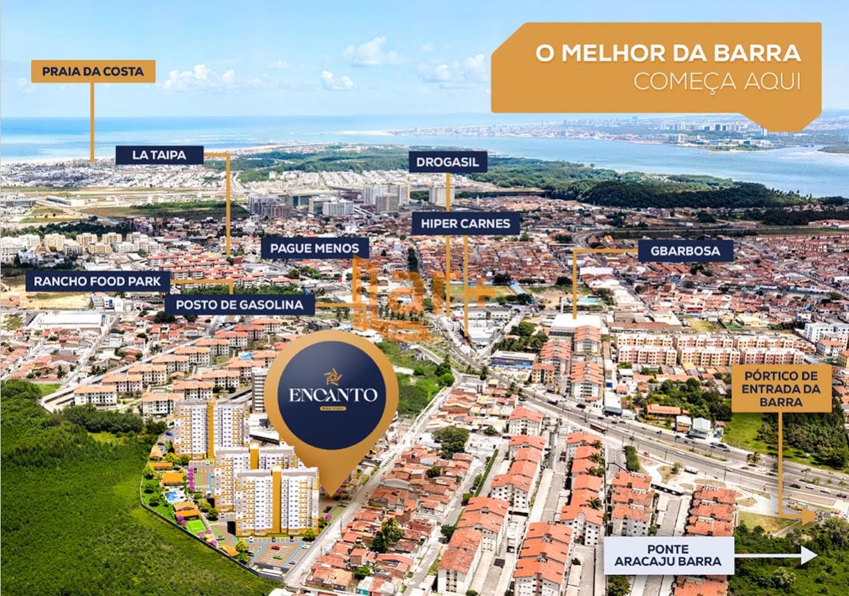 Apartamento à venda com 2 quartos, 1 banheiro, 1 vaga e 52m² no Rio das Canas, Barra dos Coqueiros (SE) — foto 2 de 30