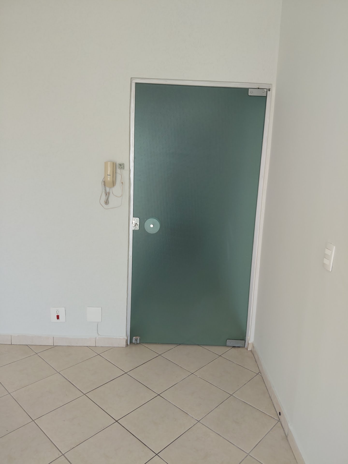Porta da vidro da sala