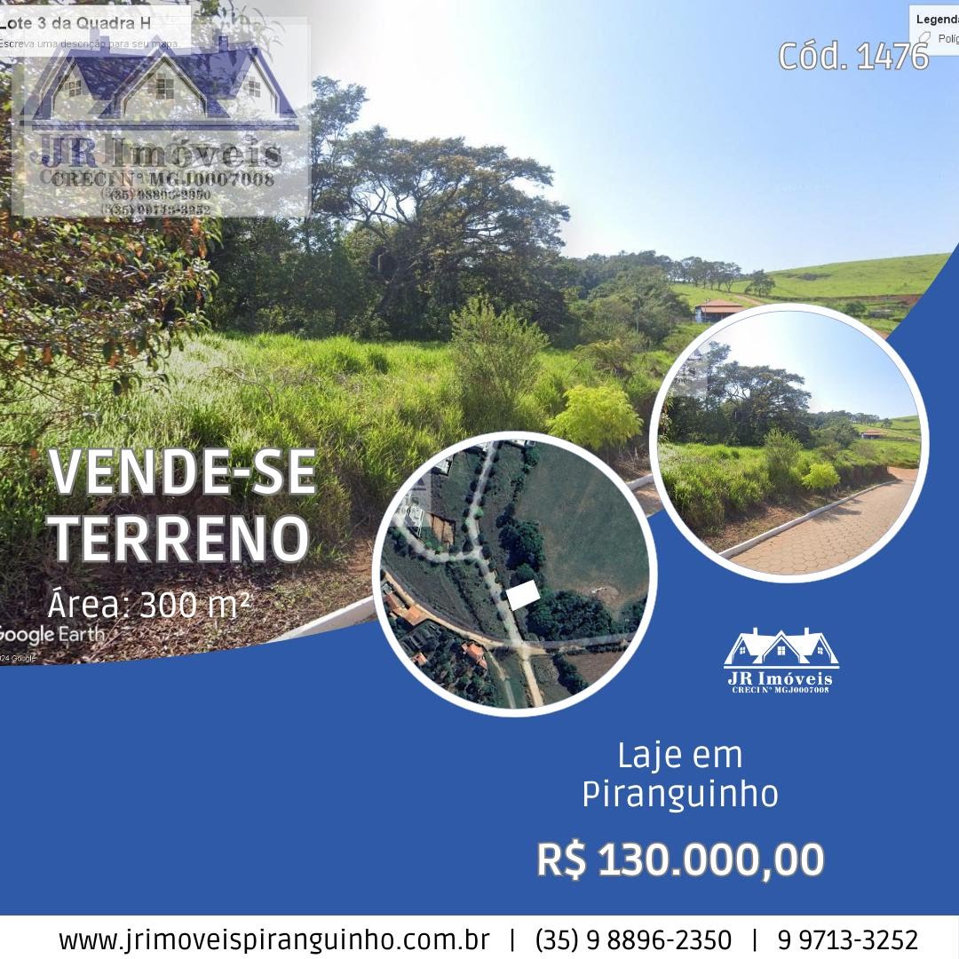 Terreno à venda com 300m² de terreno no Bairro Laje, Piranguinho (MG) — foto 4 de 4