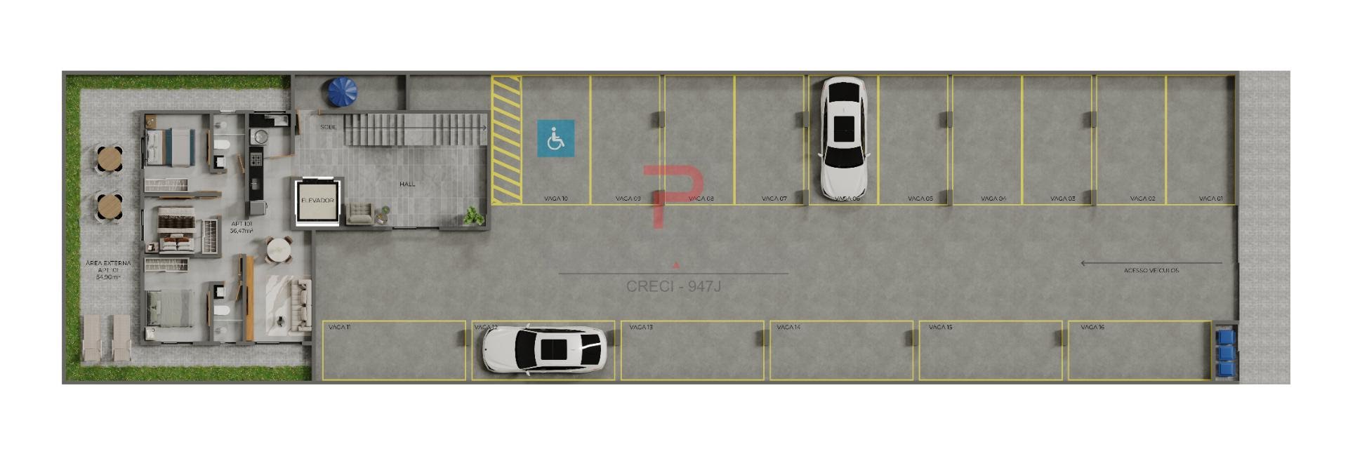 Apartamento à venda com 3 quartos, 1 suíte, 1 vaga e 61m² no Jardim Oceania, João Pessoa (PB) — foto 13 de 20