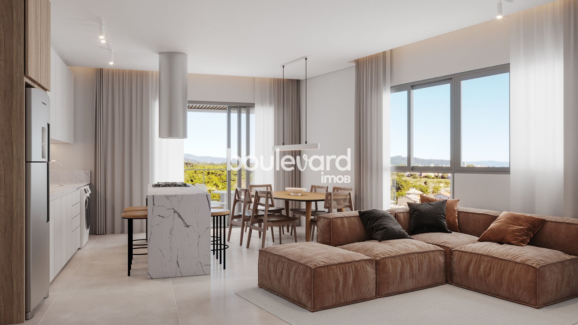 Apartamento à venda com 2 quartos, 2 suítes, 1 vaga e 79m² no Cachoeira do Bom Jesus, Florianópolis (SC) — foto 3 de 28
