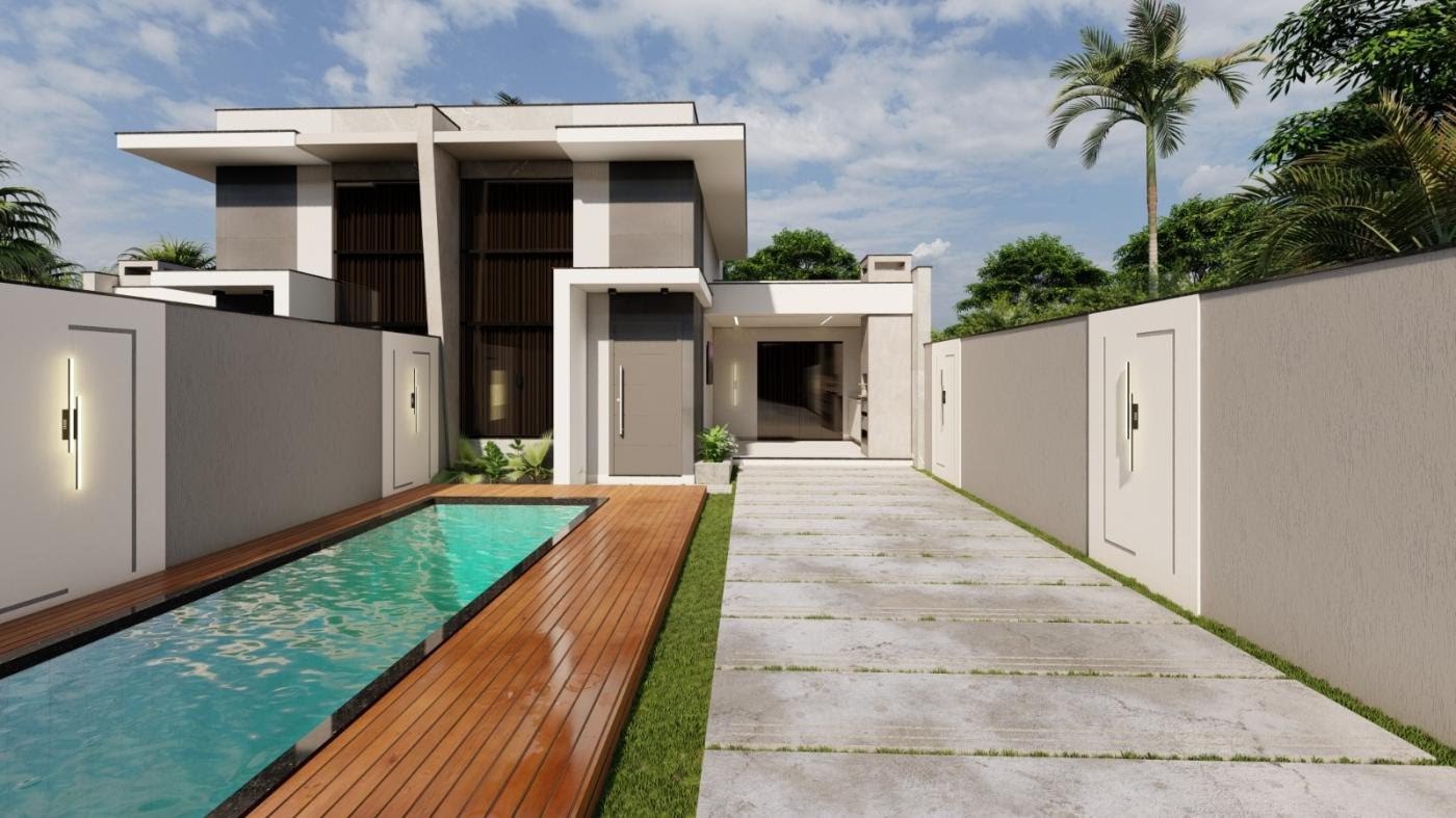 Casa à venda com 3 quartos, 2 banheiros, 2 vagas e 200m² no Recreio, Rio das Ostras — foto principal
