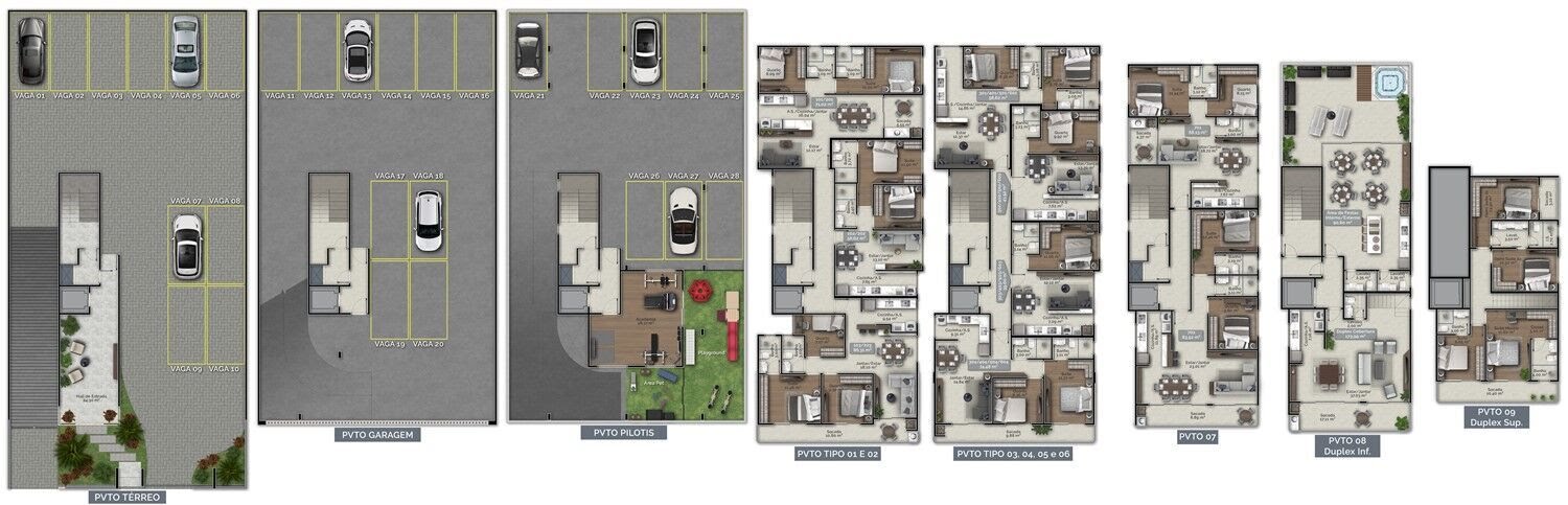 Apartamento à venda com 3 quartos, 1 suíte, 1 vaga e 86m² no Pedra Branca, Palhoça (SC) — foto 25 de 29
