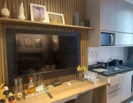 Studio Mobiliado 38m², 1 Dorm, 1 Vaga em Pinheiros/ SP.