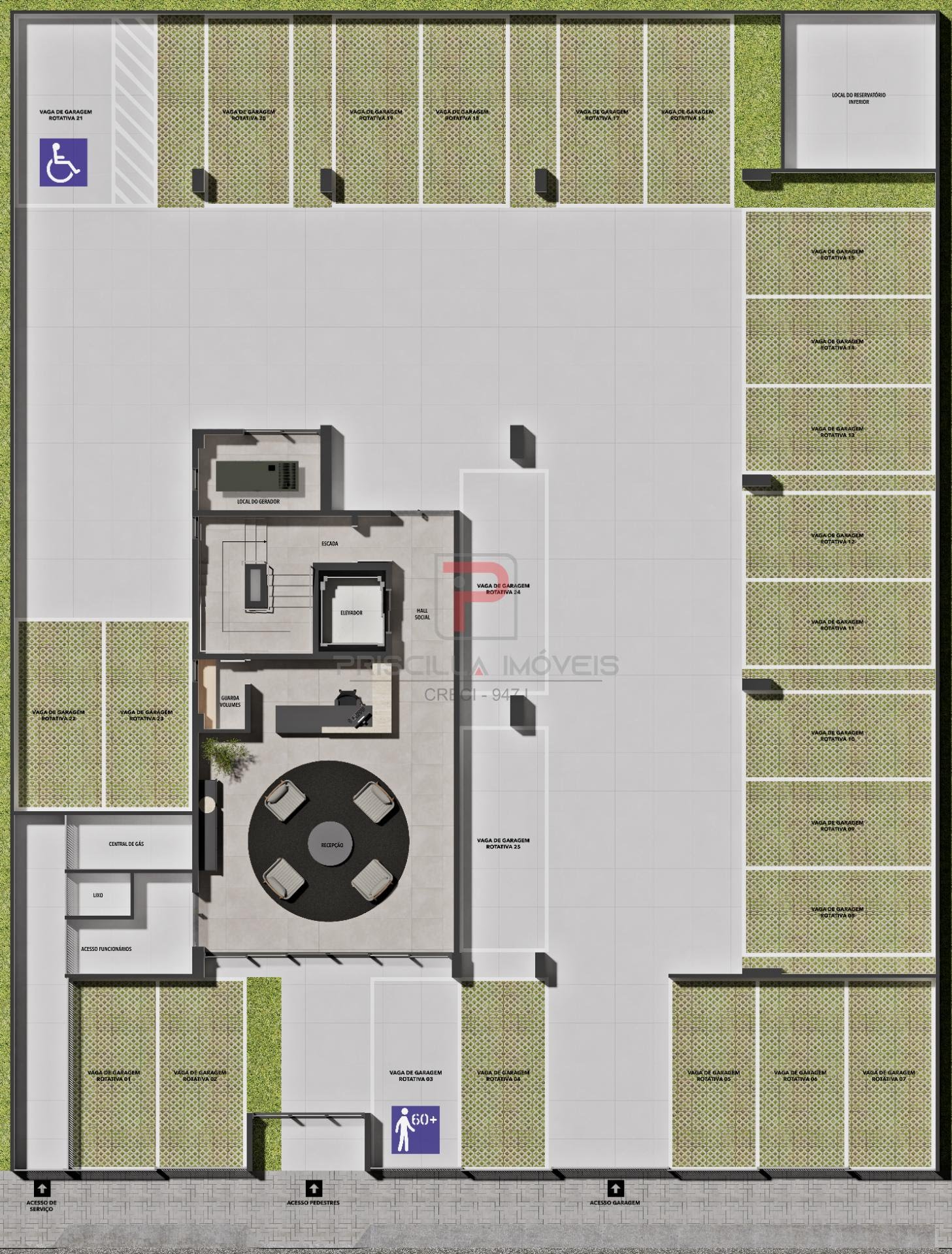 Apartamento à venda com 1 quarto, 1 banheiro e 35m² no Bessa, João Pessoa (PB) — foto 11 de 21