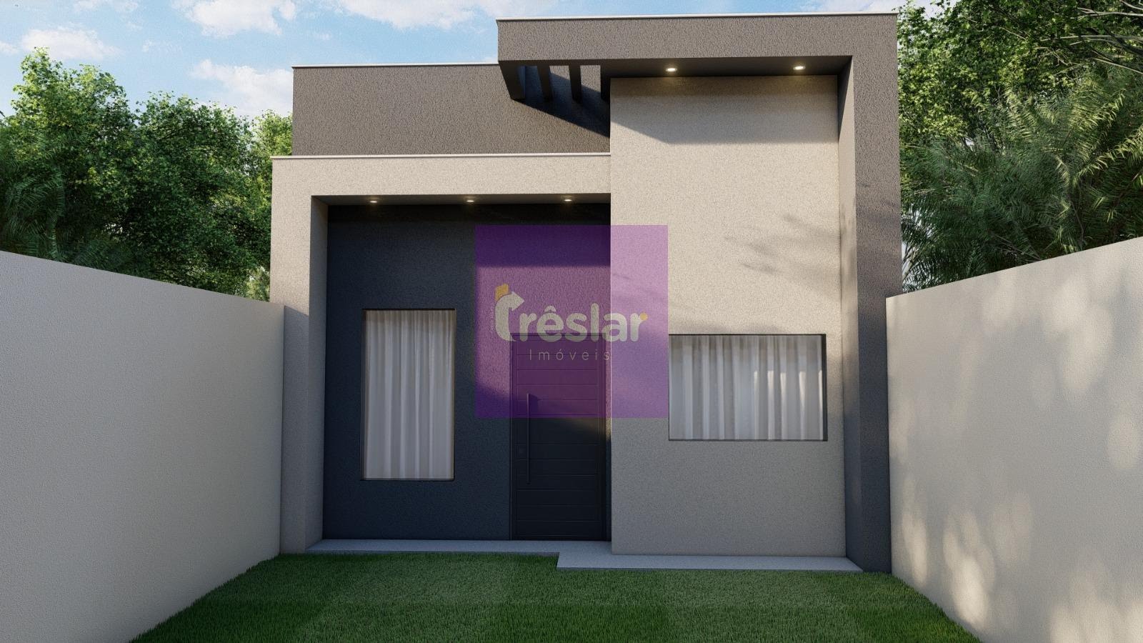 Casa à venda com 2 quartos, 2 banheiros, 2 vagas e 65m² no Nova Três Lagoas, Três Lagoas — foto principal
