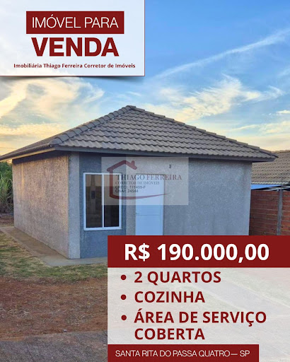 Casa em Recanto dos Pássaros  -  Santa Rita do Passa Quatro