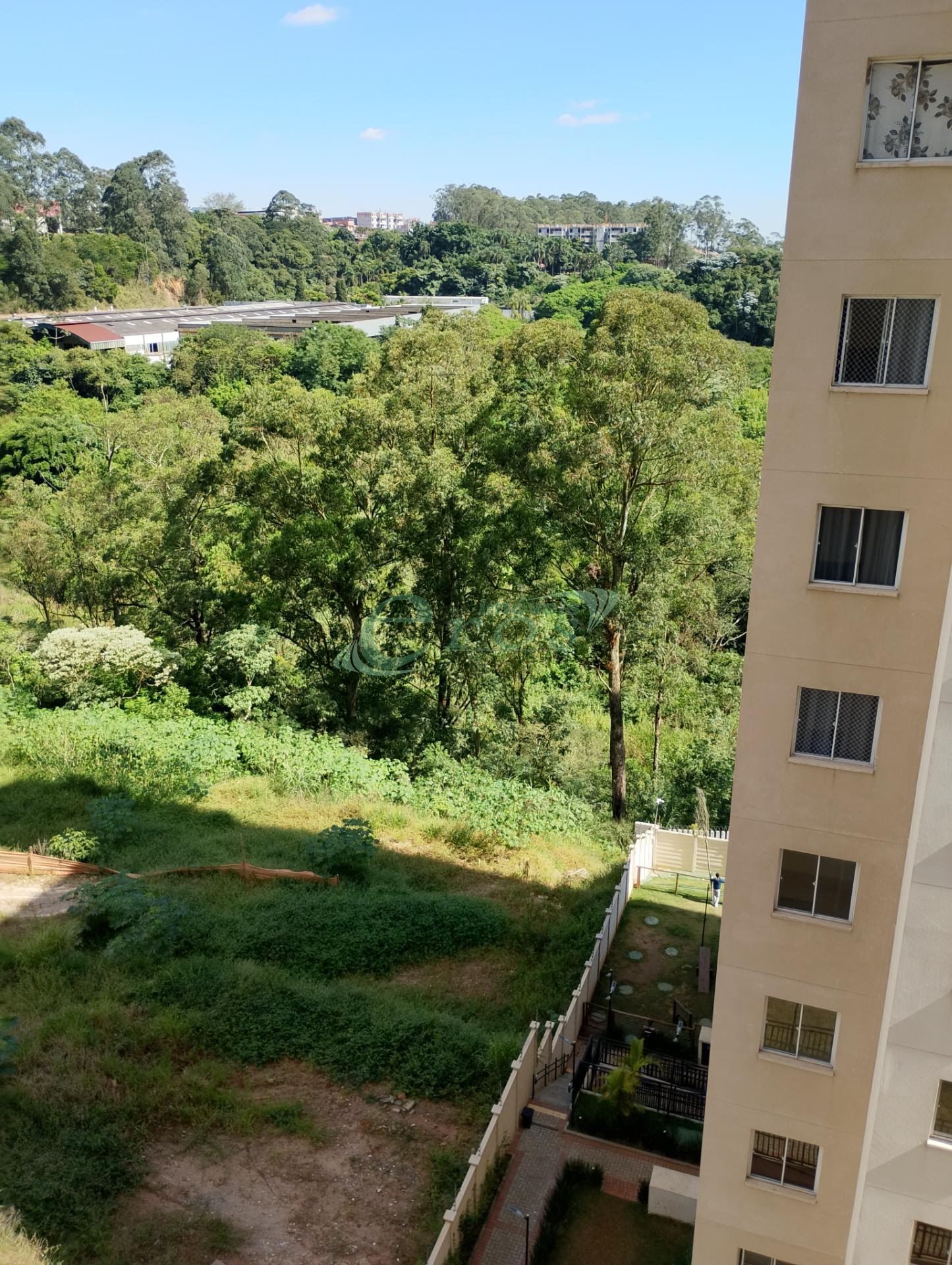 Vista da janela do Dormitório