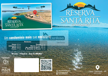 Lote Condominio Fechado Reserva Santa Rita 393,01m -  Cássia