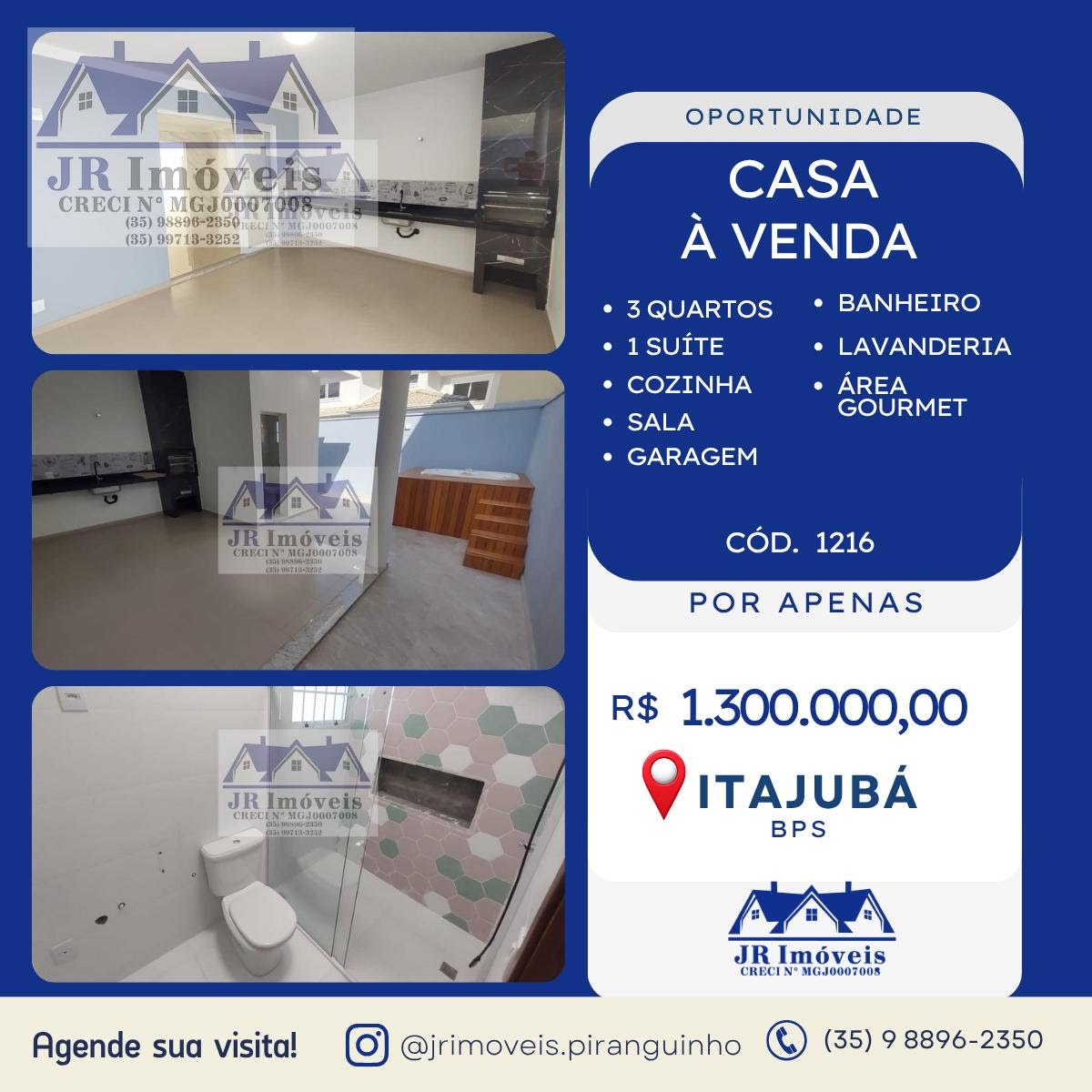 Casa à venda com 2 quartos, 1 banheiro e 192m² no Bps, Itajubá — foto principal