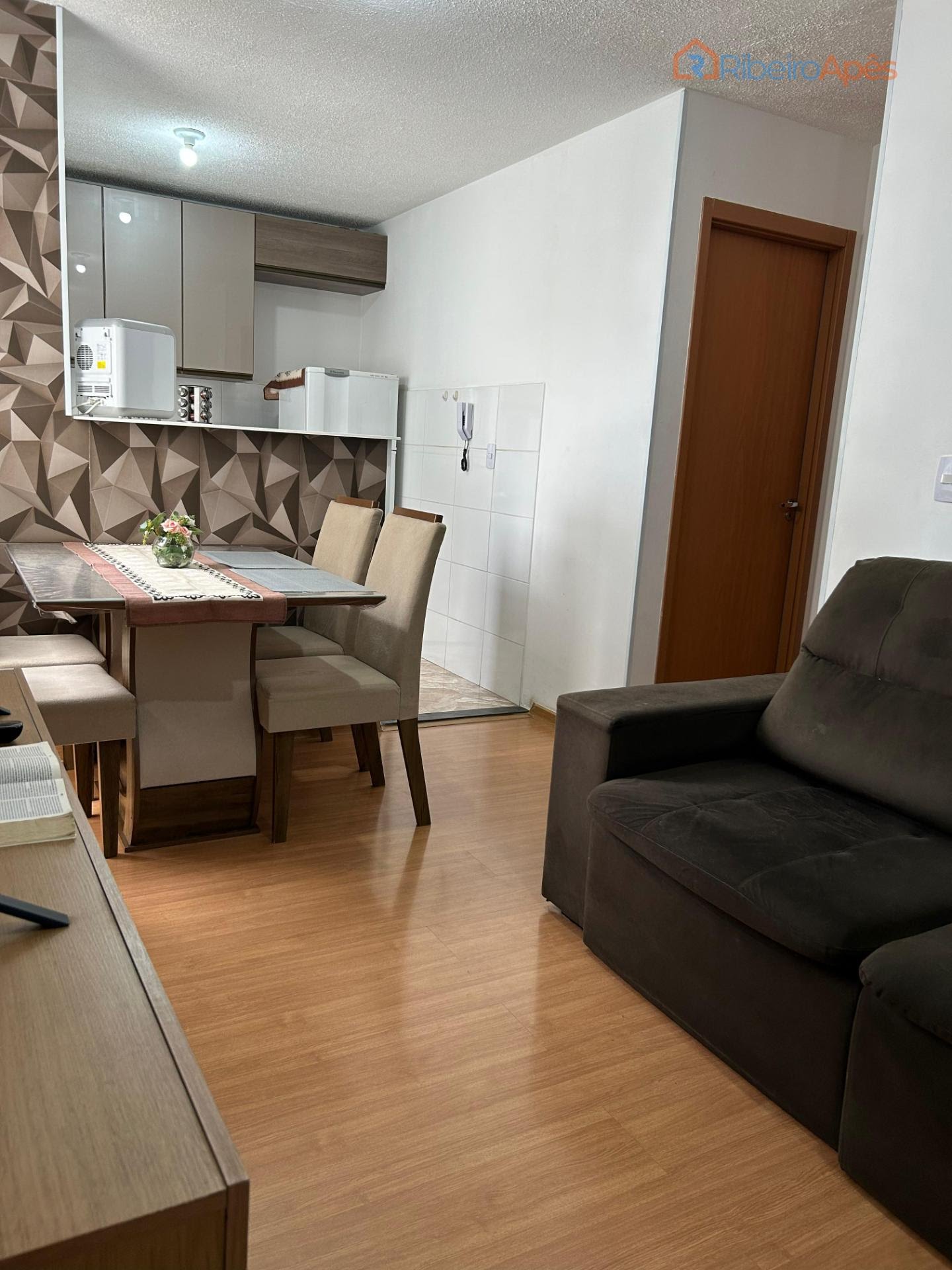 Sala de estar e jantar