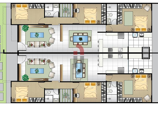 Casa Geminada no Panorâmico  -  Osório