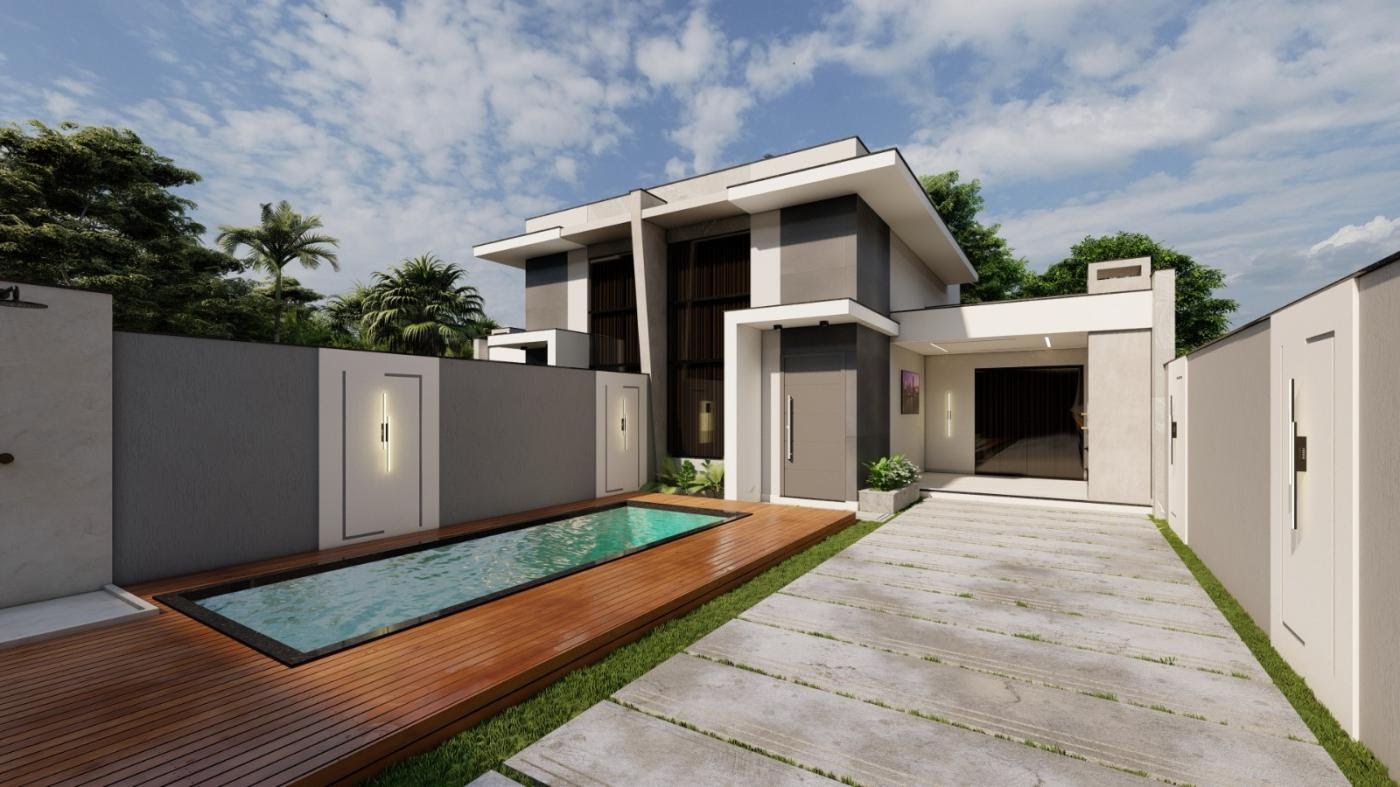 Casa à venda com 3 quartos, 1 suíte, 2 vagas e 200m² no Recreio, Rio das Ostras (RJ) — foto 2 de 8