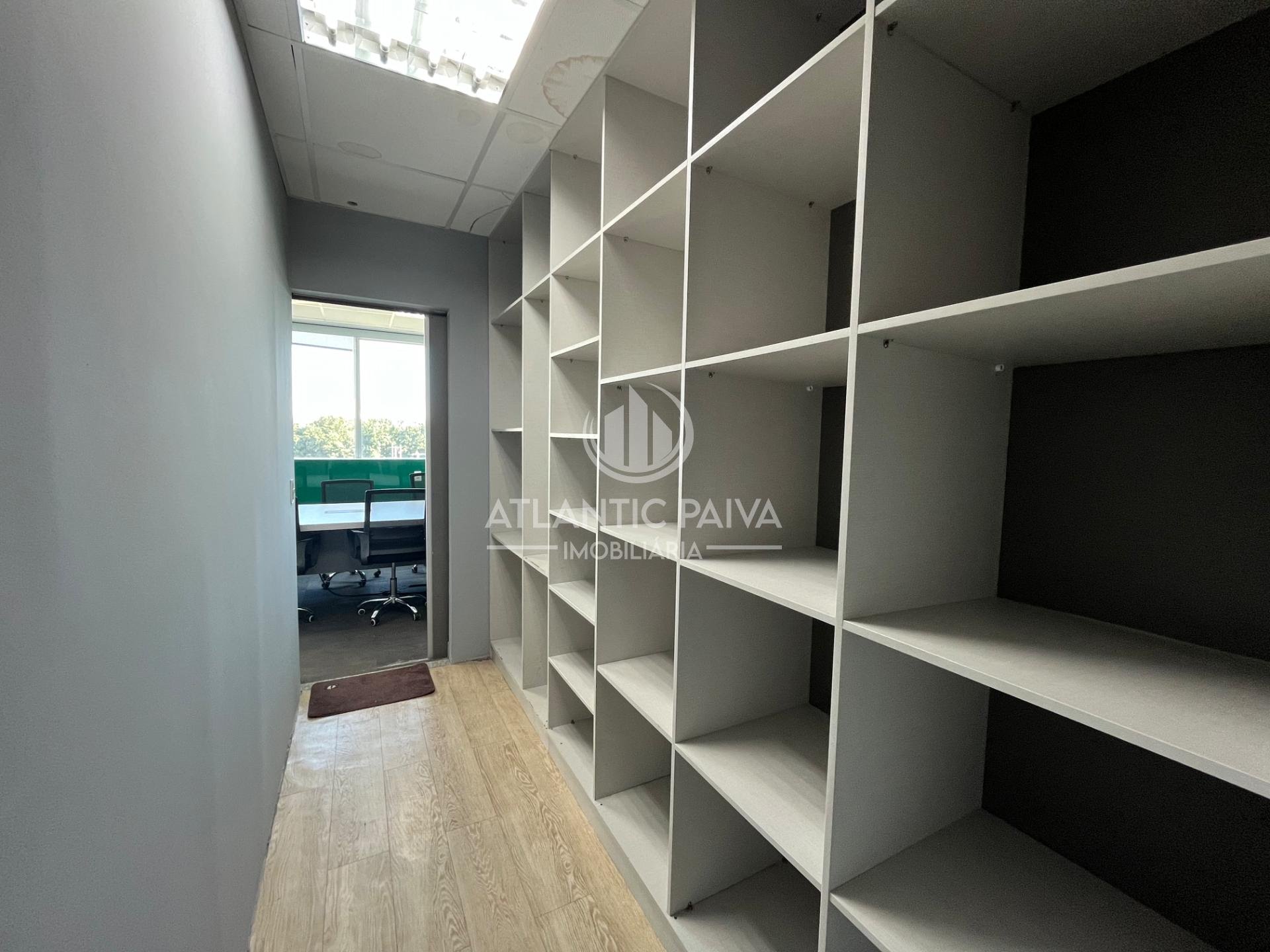 Novo Mundo Empresarial - Sala mobiliada 