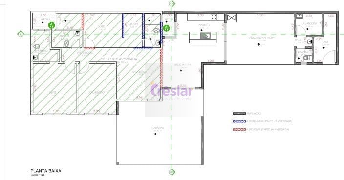 Casa à venda com 3 quartos, 1 suíte, 4 vagas e 190m² no Santos Dumont, Três Lagoas (MS) — foto 13 de 25