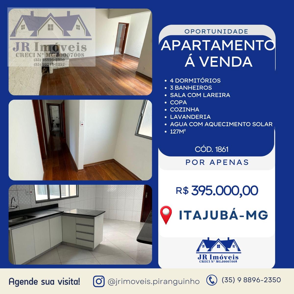 Foto do anúncio: Apartamento em Em frente a fânia - Itajubá