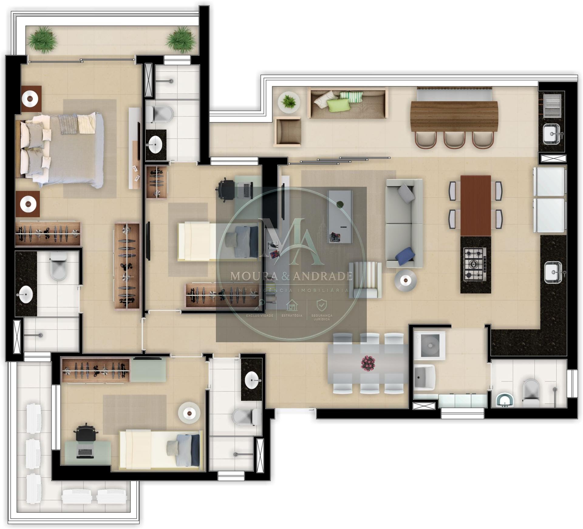 Apartamento à venda com 3 quartos, 2 suítes, 2 vagas e 95m² no Aldeota, Fortaleza (CE) — foto 10 de 27
