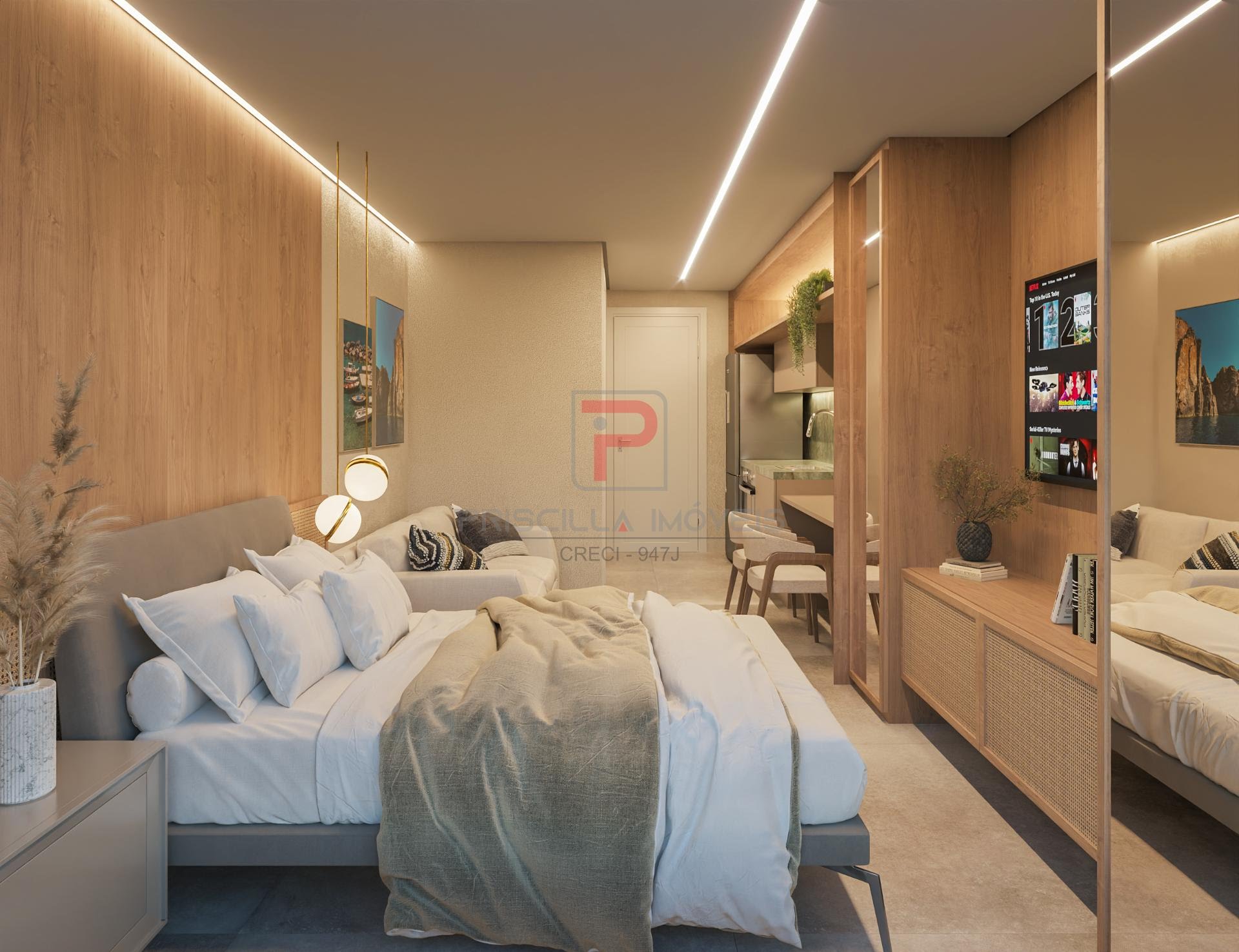 Apartamento à venda com 1 quarto, 1 banheiro, 1 vaga e 23m² no Intermares, Cabedelo (PB) — foto 25 de 30