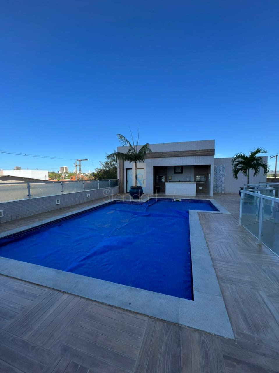 Area da piscina