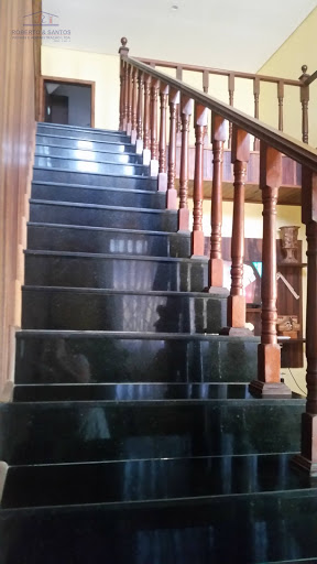 Escada em  Granito Negro