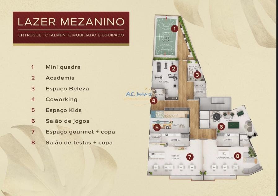 Apartamento à venda com 1 quarto, 1 suíte, 1 vaga e 51m² no Vila Caiçara, Praia Grande (SP) — foto 6 de 22