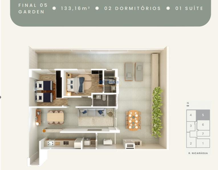 Apartamento à venda com 2 quartos, 1 suíte, 1 vaga e 56m² no Guilhermina, Praia Grande (SP) — foto 22 de 28