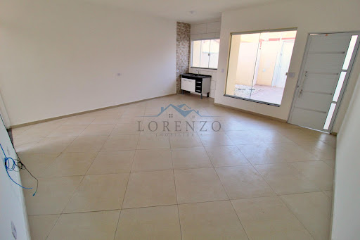 Sala de estar e cozinha