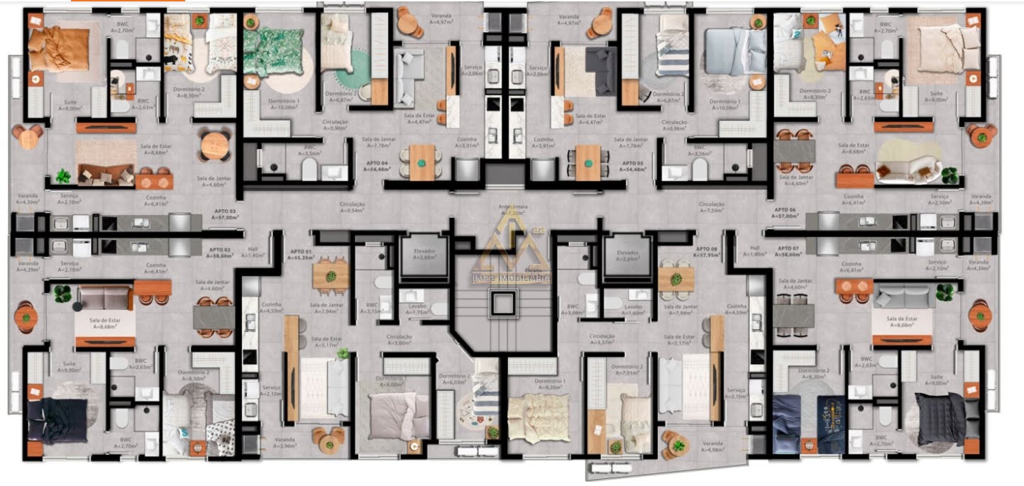 Apartamento à venda com 2 quartos, 1 suíte, 1 vaga e 54m² no Itoupava Norte, Blumenau (SC) — foto 29 de 29