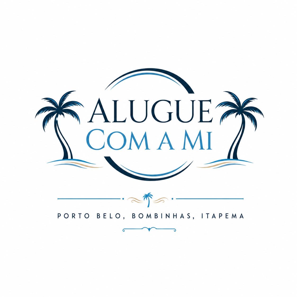 Logotipo de Alugue Com a Mi